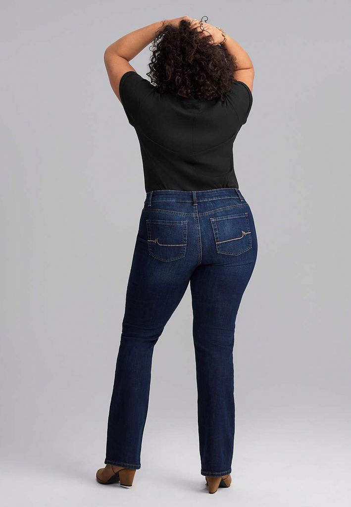 Plus Size m jeans by maurices™ Classic Slim Boot Mid Rise Jean - Image 2