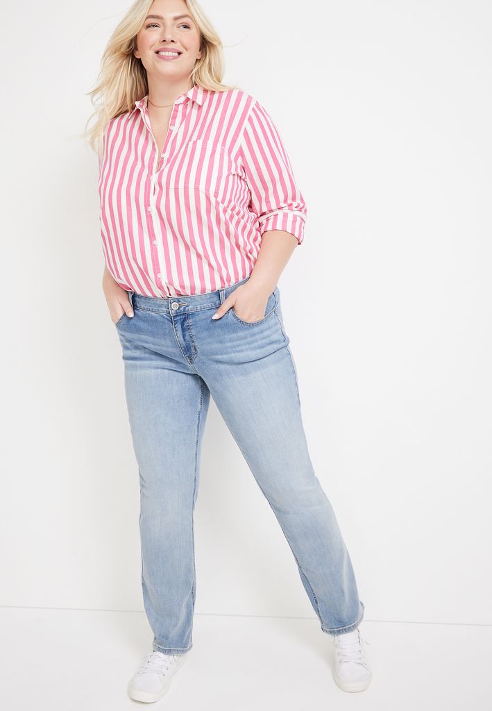 Plus Size m jeans by maurices™ Classic Slim Boot Mid Rise Jean - Image 3