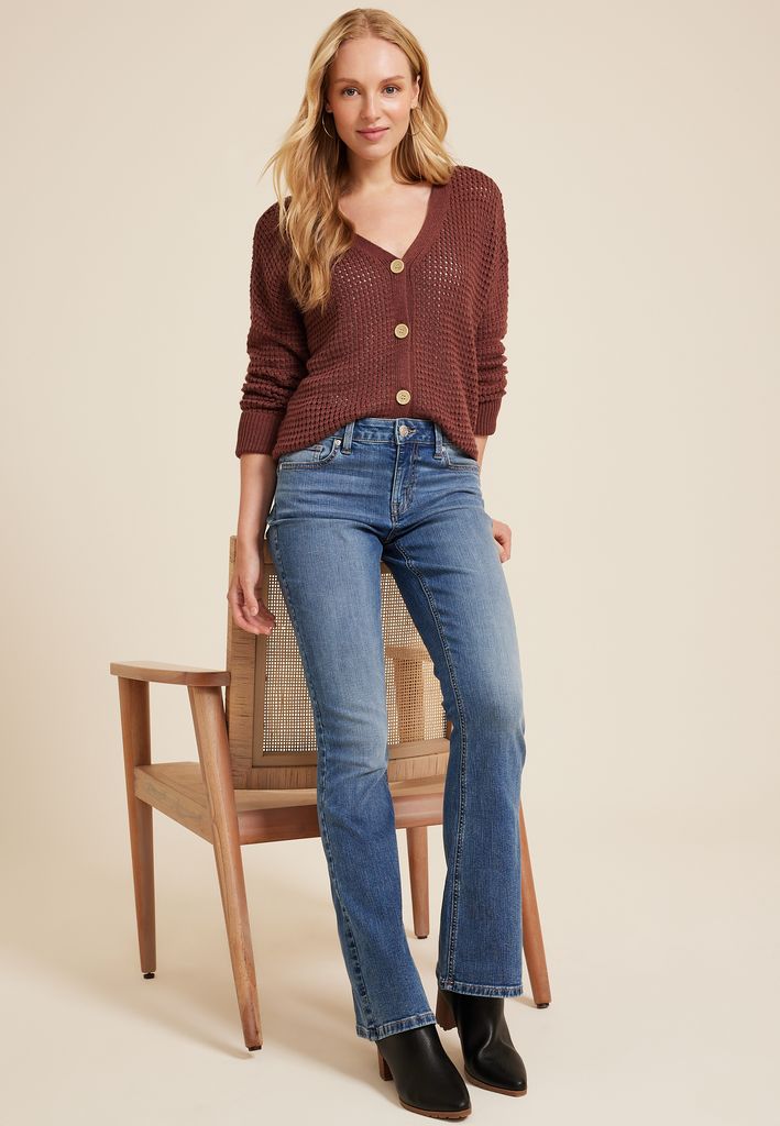 m jeans by maurices™ Classic Flare Mid Rise Jean - Image 3