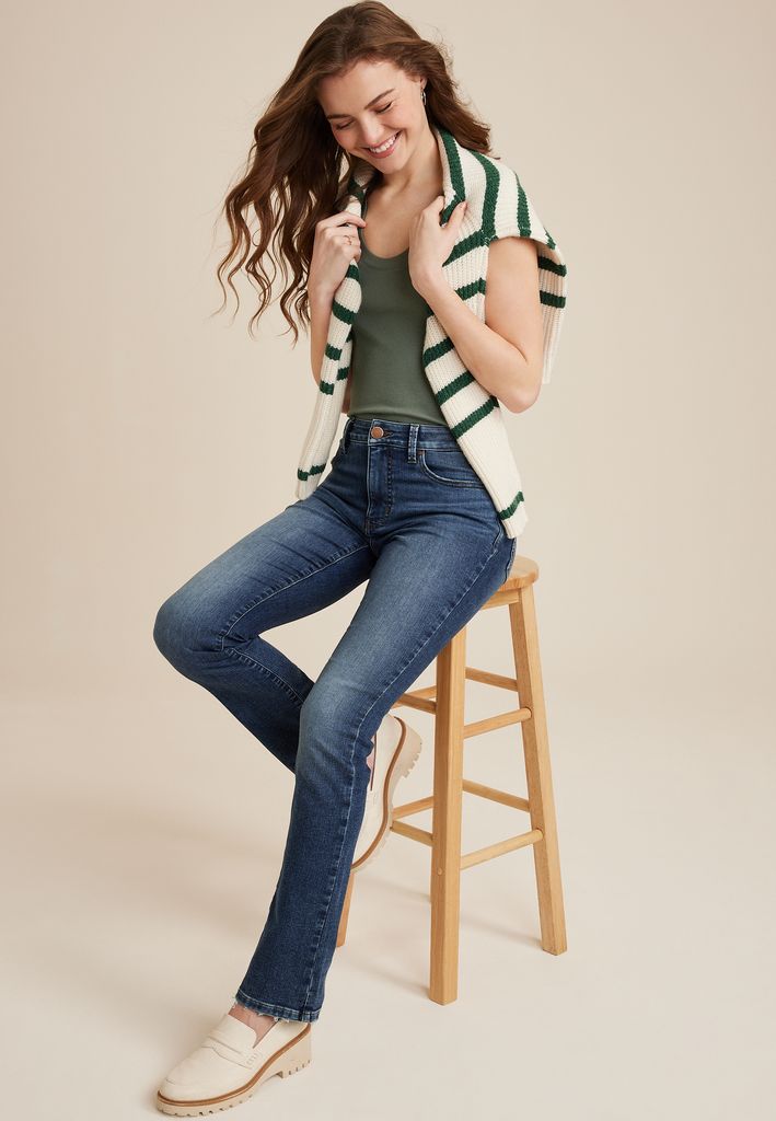Everflex™ High Rise Curvy Slim Boot Jean - Image 3