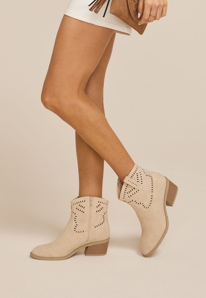SuperCush Jane Perforated Ankle Boot - Image 3