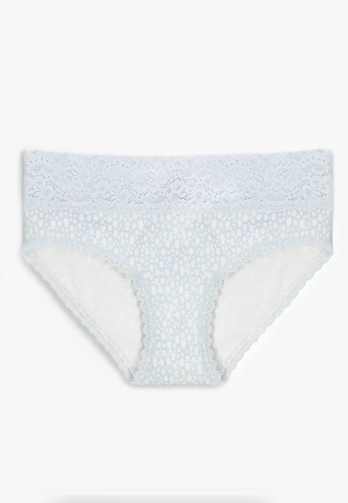 Simply Comfy Cotton Printed Hipster Panty