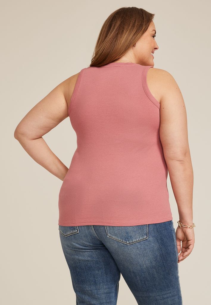Plus Size 24/7 U Line Tank Top - Image 2