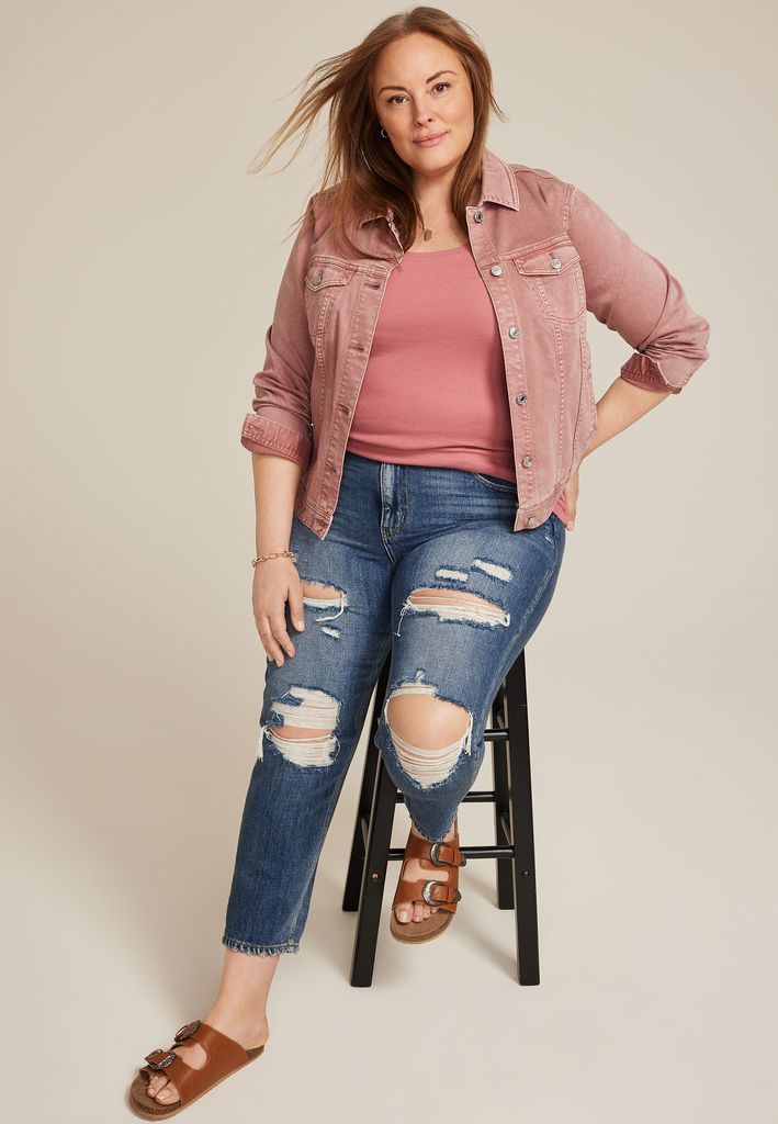 Plus Size 24/7 U Line Tank Top - Image 3