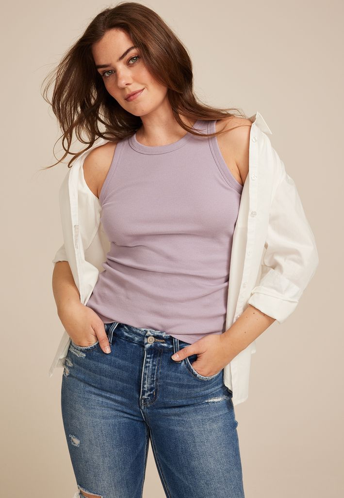 24/7 Baby Ribbed Highline Tank Top - Image 3