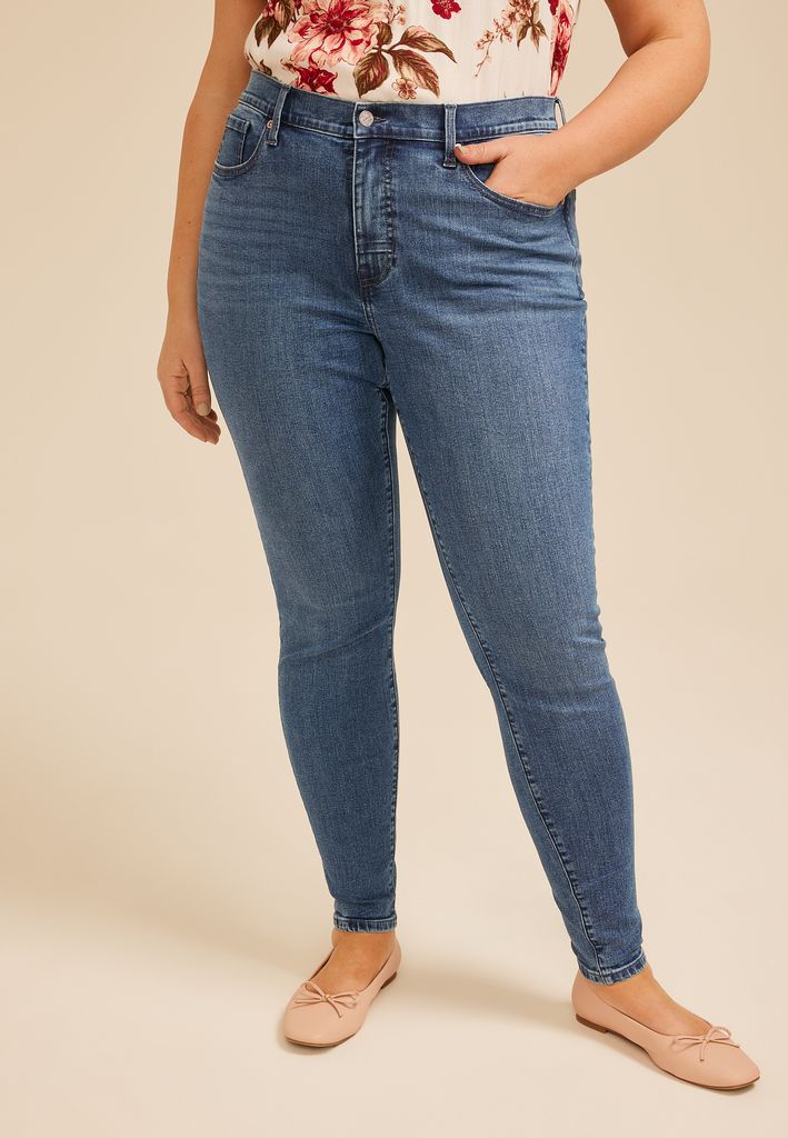 Plus Size m jeans by maurices™ Sculpt Mid Rise Skinny Jean - Image 3
