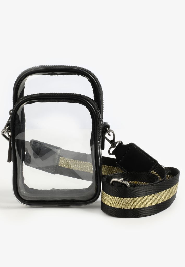 Metallic Striped Removable Bag Straps - Image 2