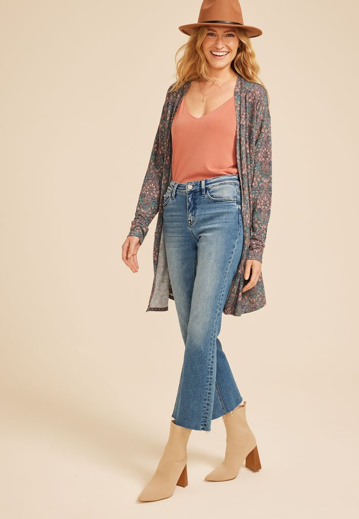 Hacci Printed Cardigan - Image 3