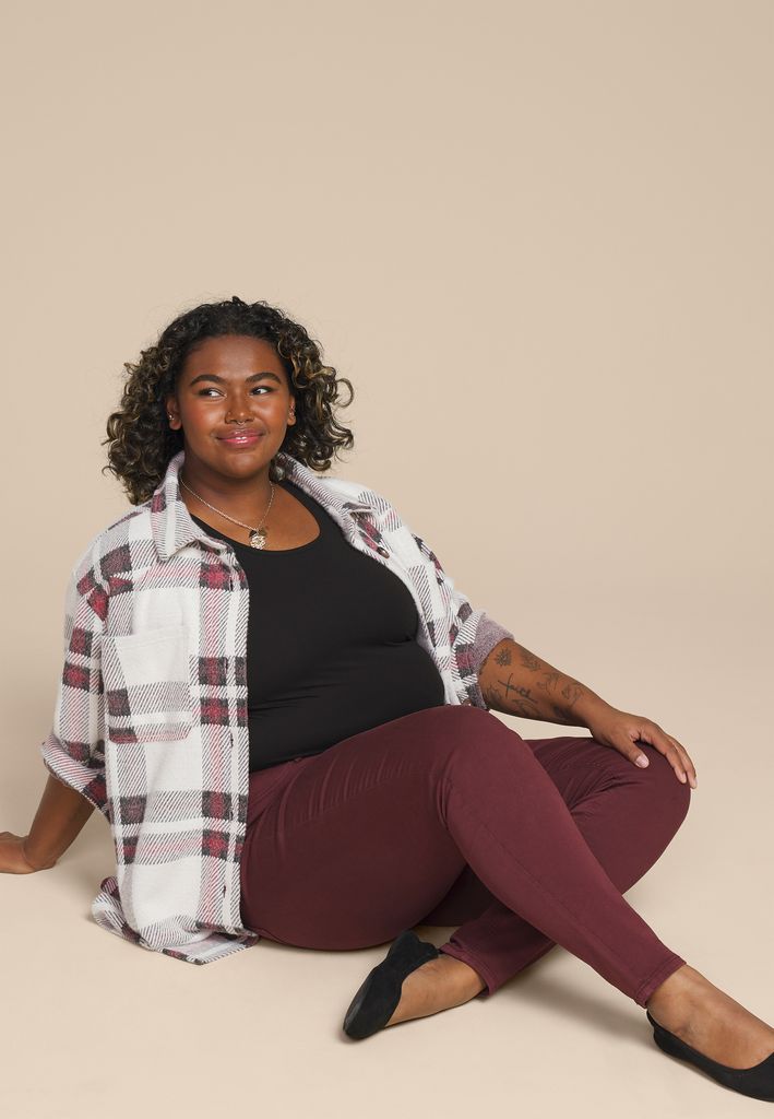 Plus Size m jeans by maurices™ High Rise Color Jegging - Image 2