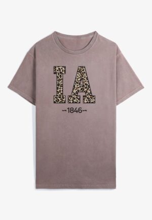 Plus Size Leopard State Relaxed Graphic Tee