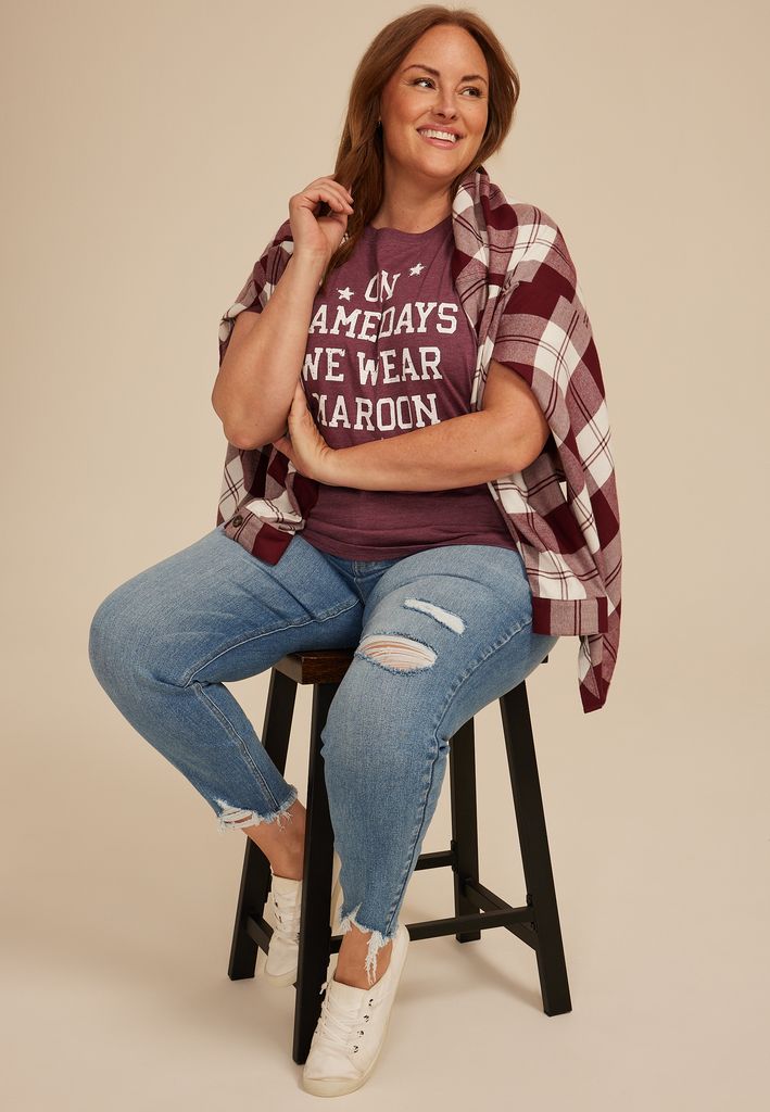 Plus Size Game Day Classic Fit Graphic Tee - Image 3