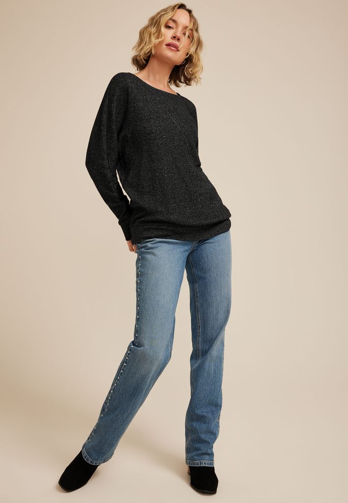 24/7 Dakota Diagonal Seam Long Sleeve Tee - Image 3