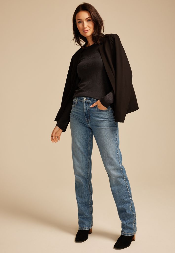 Floral Jacquard Mesh Top - Image 3