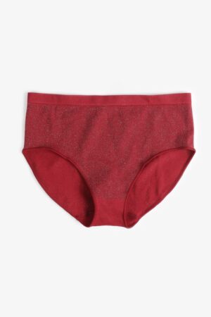 True Stretch Seamless Shimmer High Waist Hipster Panty