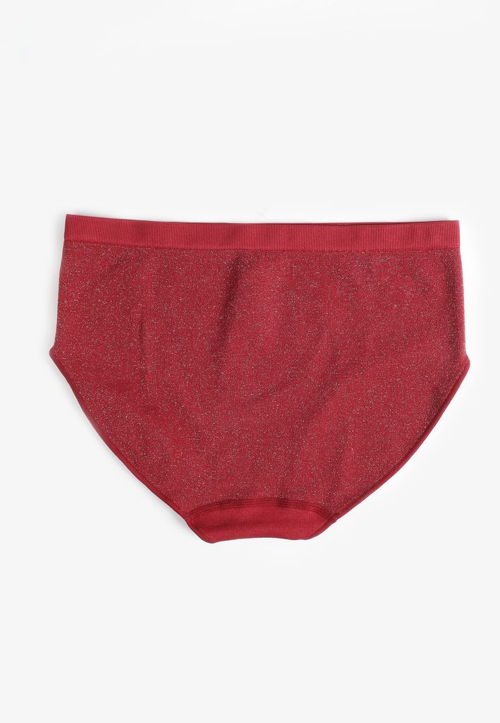 True Stretch Seamless Shimmer High Waist Hipster Panty - Image 2
