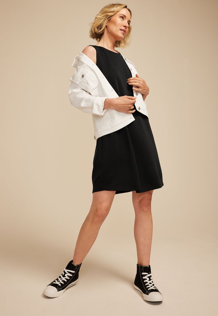 Cloud Scuba Knit Tank Mini Dress - Image 3