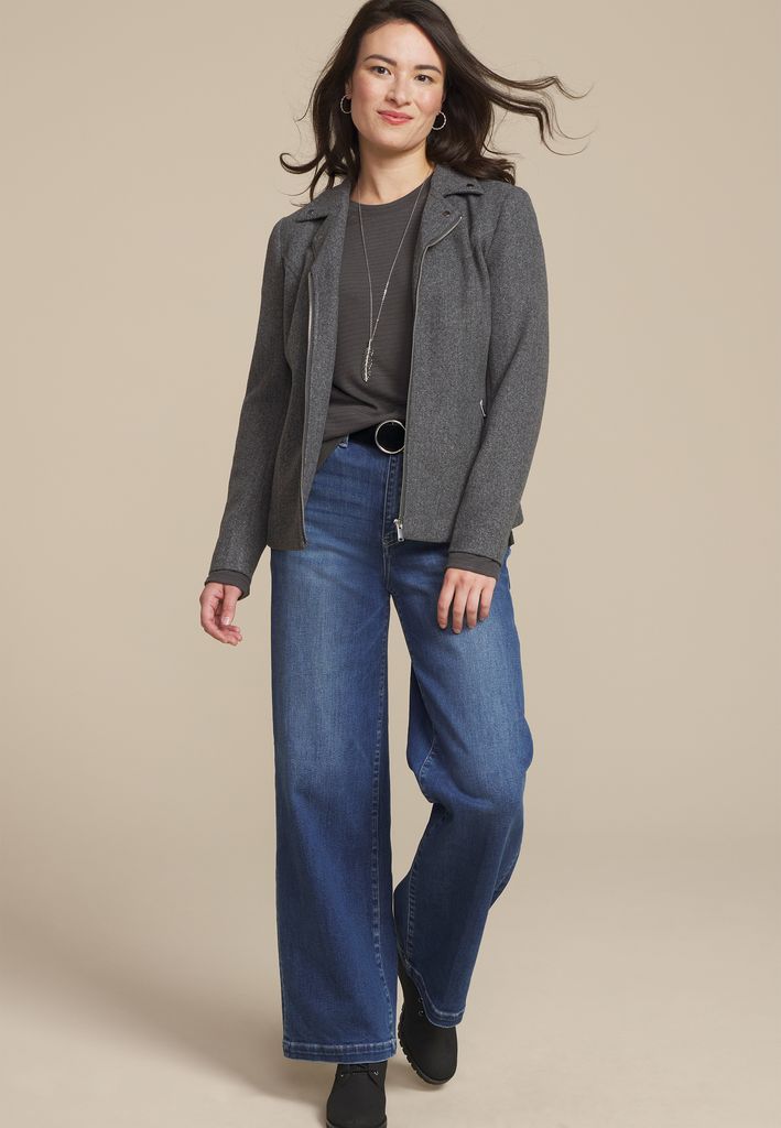 24/7 Ottoman Rib Long Sleeve Tee - Image 3