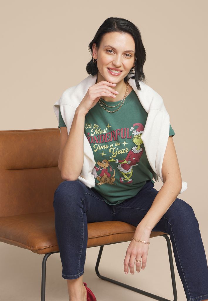 Grinch Classic Fit Graphic Tee - Image 3