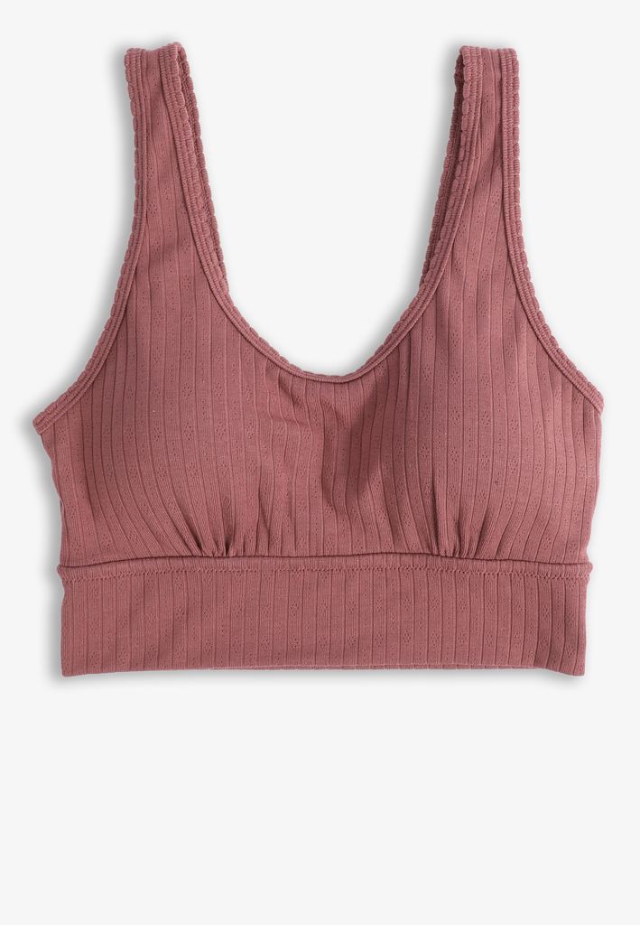 Simply Comfy Scalloped Edge Bralette - Image 3