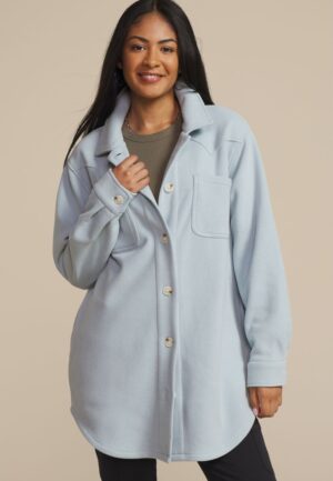 Bonded Fleece Shacket