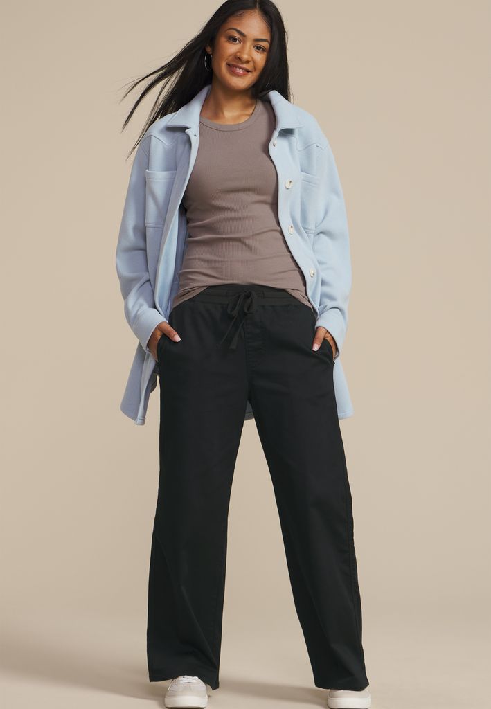 High Rise Pull On Wide Leg Pant - Image 3