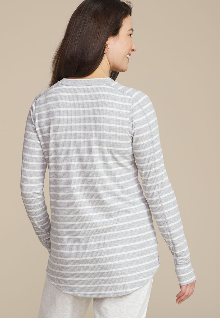 Ribbed Tunic Top - Image 2