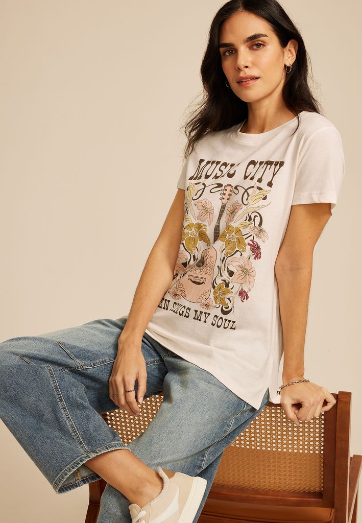 Music City Classic Fit Graphic Tee - Image 3