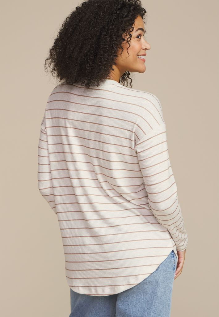 24/7 Berkley Striped Long Sleeve Tee - Image 2