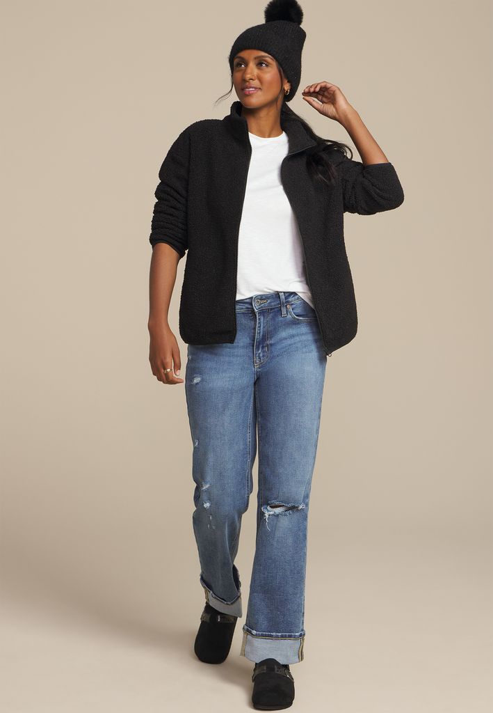 Curly Sherpa Jacket - Image 3