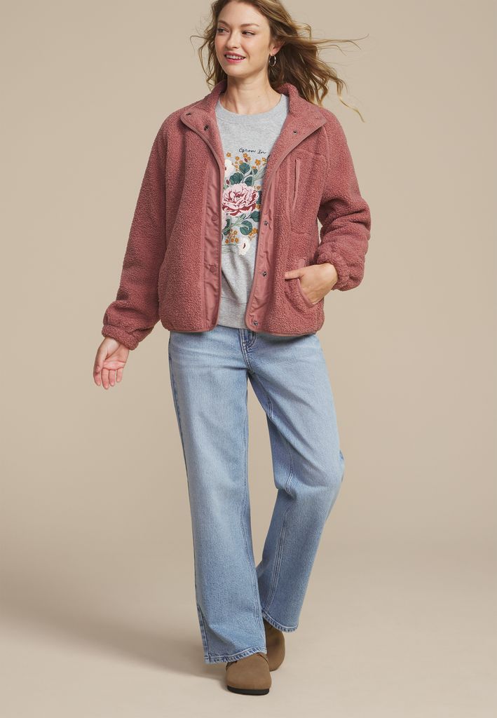 Grow In Grace Floral Relaxed Fit Sweatshirt - Image 3