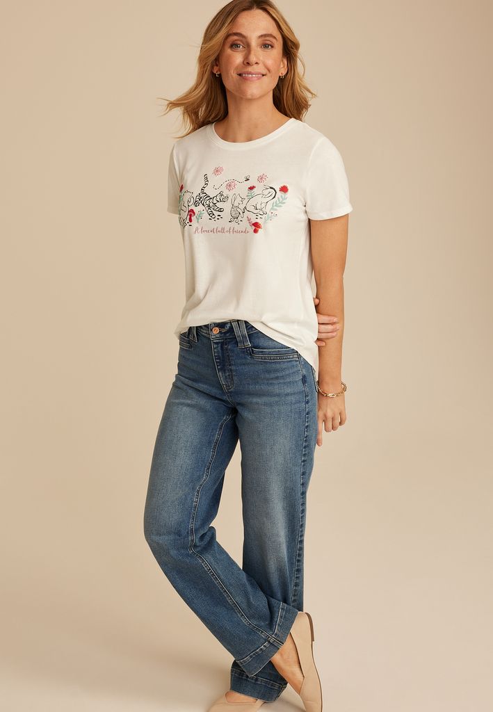 Pooh And Friend Classic Fit Graphic Tee - Image 3