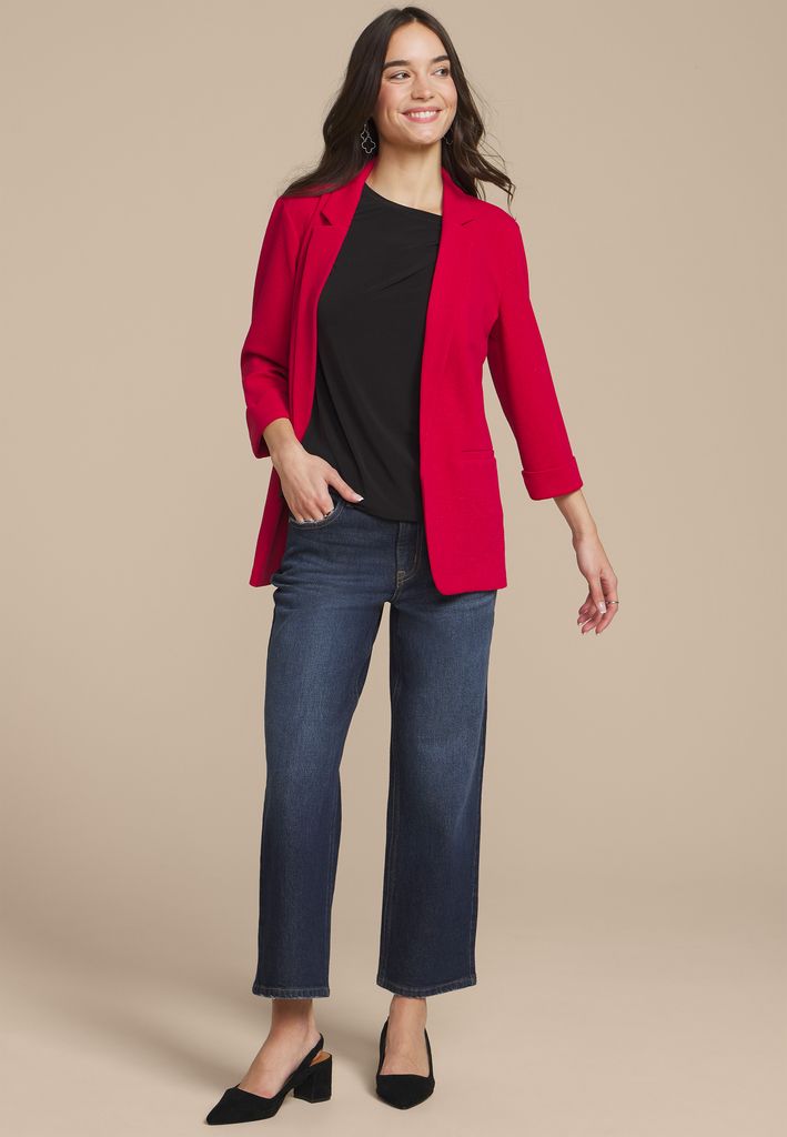 Asymmetrical Knot Shoulder Top - Image 3