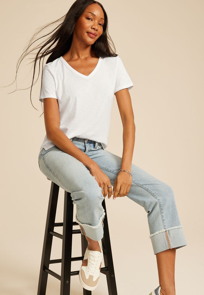 24/7 Dawson V Neck Tee