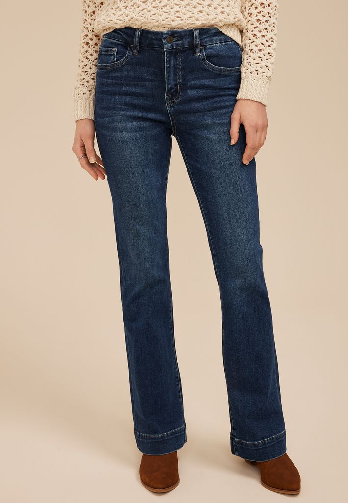 Flying Monkey™ Dark High Rise Trouser Bootcut