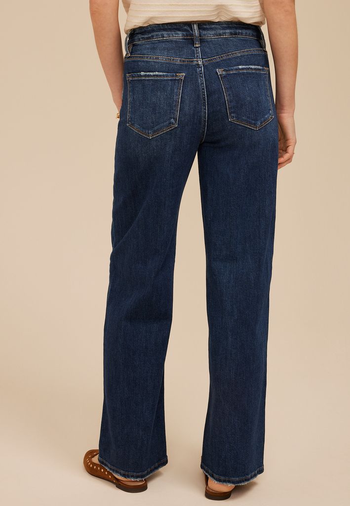 Flying Monkey™ Dark High Rise Wide Leg Jean - Image 2