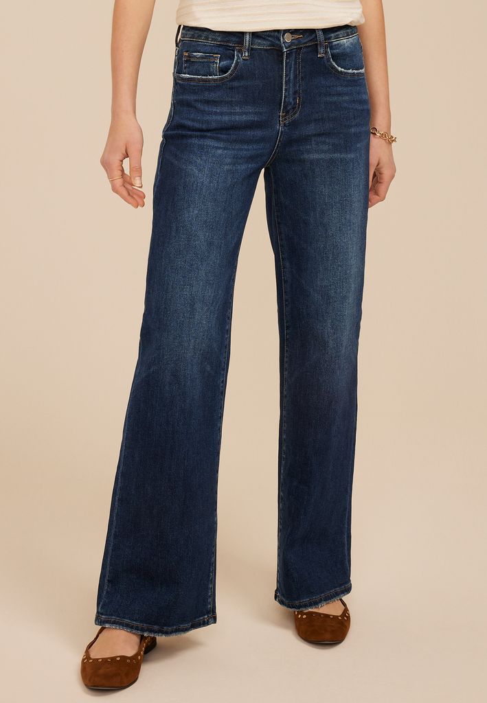 Flying Monkey™ Dark High Rise Wide Leg Jean - Image 3